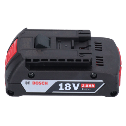 Bosch GOP 18V-34 Professional Cutter multifonctions sans fil 18 V Starlock Plus + 1x batterie 2,0 Ah + 17 pces. d'accessoires + L-Boxx - sans chargeur