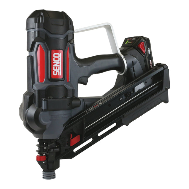 SENCO F-35 XP Fusion clavadora de marco sin cable clavadora de listón 18 V 50-90 mm ( 10G2001N ) + 2x batería recargable 3.0 Ah + cargador + maletín
