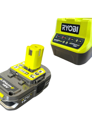 Ryobi RC18120-115X Sarter Set 18 V ONE+ mit 1x Akku 1,5 Ah + Ladegerät