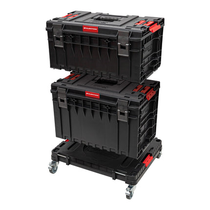 Toolbrothers RHINO XXL mobile transport trolley ECO Movement+ rolling board with metal swivel wheels and brake