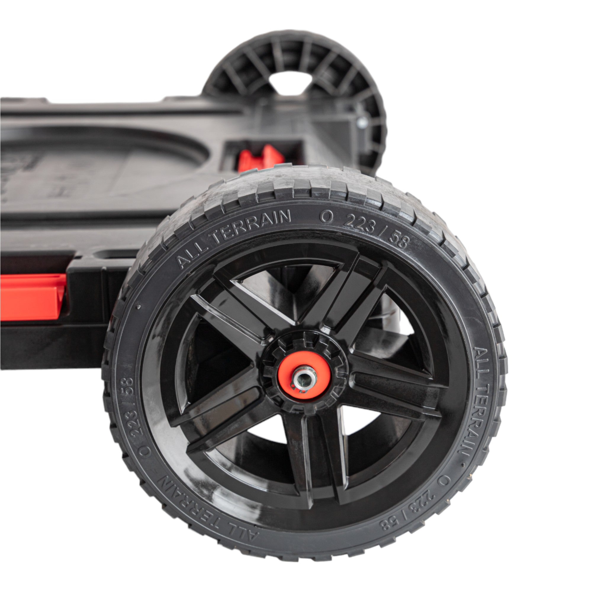 Toolbrothers RHINO XXL mobiler Transportroller ECO Mobility Rollbrett mit Schwenkraedern aus Metall und Bremse 3 - toolbrothers
