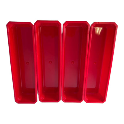 Toolbrothers RHINO Zestaw pojemników nr 4 Ścianka warsztatowa z 4 pojemnikami na L Organizer wysokość M+/L i L Szuflada 3