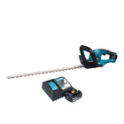 Cortasetos a batería Makita DUH 607 RT 18 V 60 cm + 1x batería 5,0 Ah + cargador