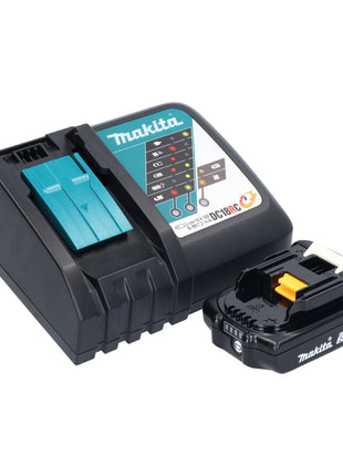 Makita DDF 083 RA1 taladro atornillador inalámbrico 18 V 40 Nm 1/4'' sin escobillas + 1x batería 2,0 Ah + cargador