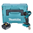 Makita DDF 083 F1J Perceuse-visseuse sans fil 18 V 40 Nm 1/4'' Brushless + 1x batterie 3,0 Ah + Makpac - sans chargeur