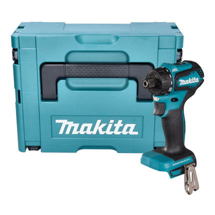 Makita DDF 083 ZJ Taladro atornillador a batería 18 V 40 Nm 1/4'' sin escobillas + Makpac - sin batería, sin cargador