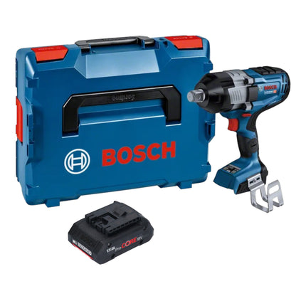 Bosch GDS 18V-1600 HC Llave de impacto profesional sin cable 18 V 1600 Nm 3/4'' BITURBO sin escobillas + 1x acumulador ProCORE 4,0 Ah + L-Boxx - sin cargador