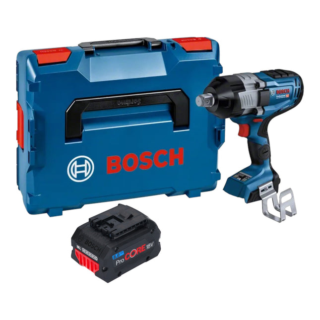 Bosch GDS 18V-1600 HC Llave de impacto profesional sin cable 18 V 1600 Nm 3/4'' BITURBO sin escobillas + 1x acumulador ProCORE 8,0 Ah + L-Boxx - sin cargador