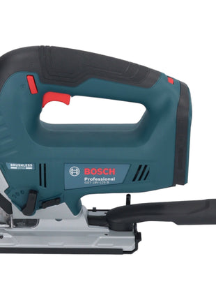 Bosch GST 18V-125 B Sierra de calar profesional a batería 18 V 125 mm sin escobillas + 2x baterías 2,0 Ah + cargador