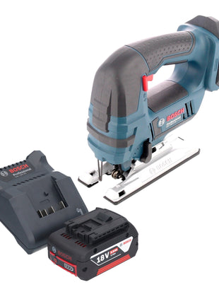 Bosch GST 18V-Li B Sierra de calar inalámbrica profesional 18 V + 1x batería 5,0 Ah + cargador