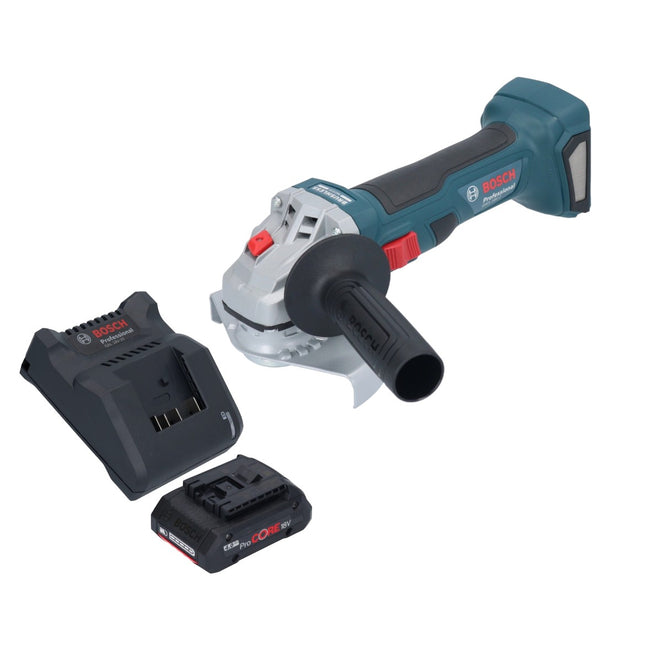 Bosch GWS 18V-7 Amoladora angular profesional sin cable 18 V 125 mm sin escobillas + 1x batería ProCORE 4,0 Ah + cargador