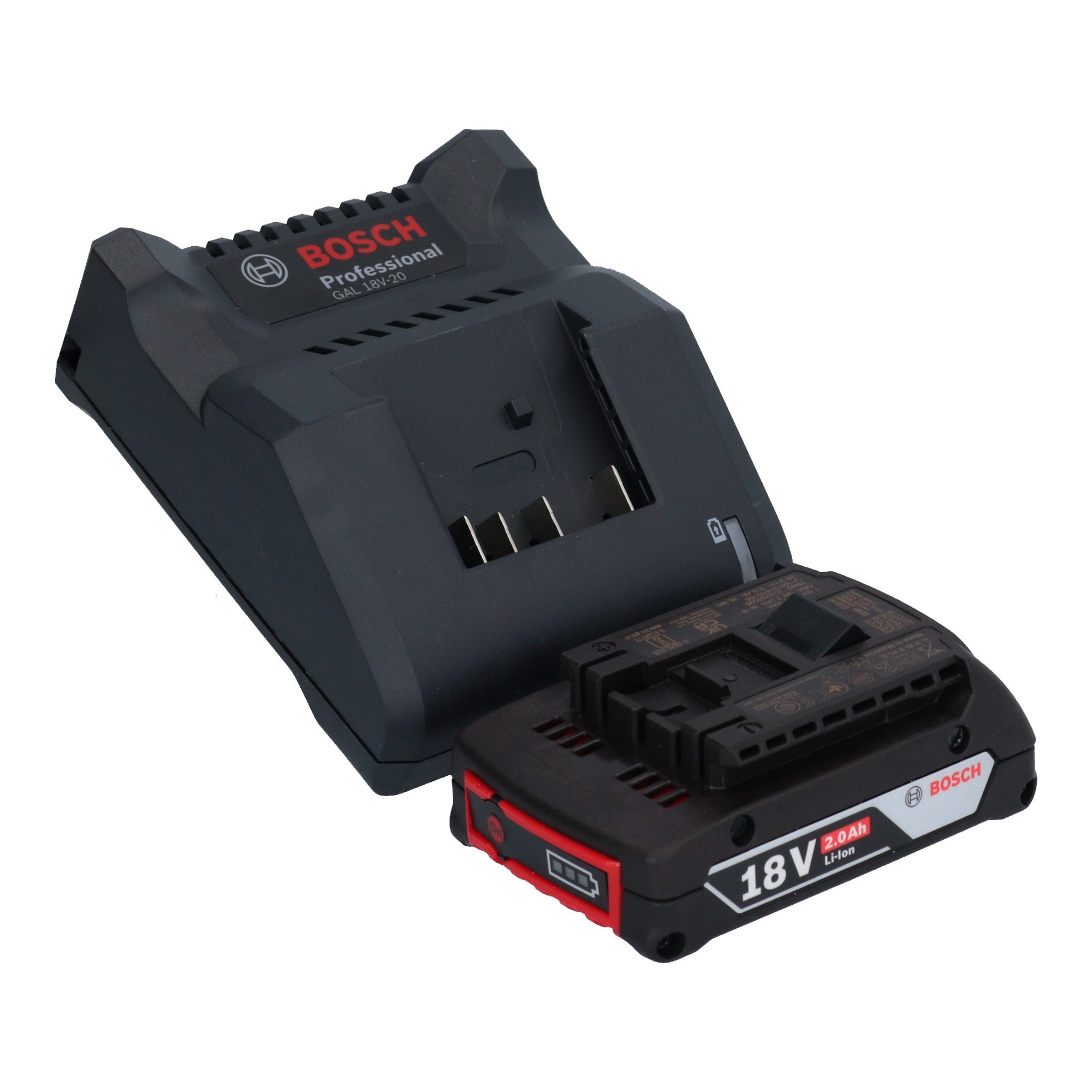 Bosch GLI 18V 800 Professional Akku Leuchte 18 V 800 lm 1x Akku 2 0 Ah Ladegeraet 2 - toolbrothers