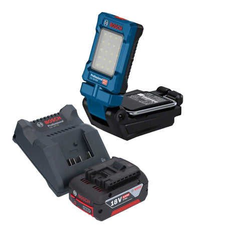 Bosch GLI 18V-800 Luz de batería profesional 18 V 800 lm + 1x batería 4,0 Ah + cargador