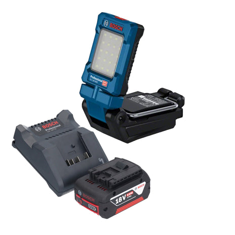 Bosch GLI 18V-800 Professional Lampe sans fil 18 V 800 lm + 1x batterie 5,0 Ah + chargeur