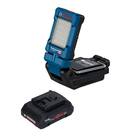 Bosch GLI 18V-800 Professional Lampe sans fil 18 V 800 lm + 1x batterie ProCORE 4,0 Ah - sans chargeur