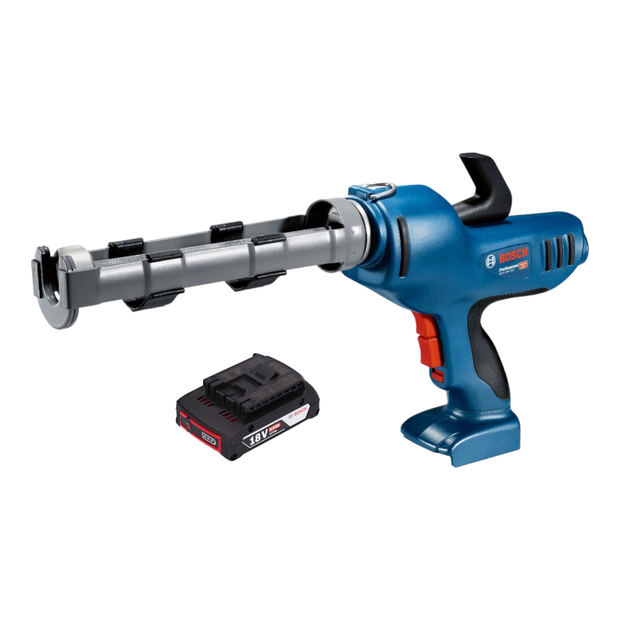 Bosch GCG 18V 310 Professional Akku Kartuschenpresse 18 V 310 ml 3 5 kN 1x Akku 2 0 Ah ohne Ladegeraet 0 - toolbrothers