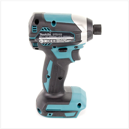 Makita DTD 153 Z Akku Schlagschrauber 18 V 170 Nm 1 4 Brushless inkl Koffer WellCut 101 tlg Bit und Bohrer Set 2 - toolbrothers