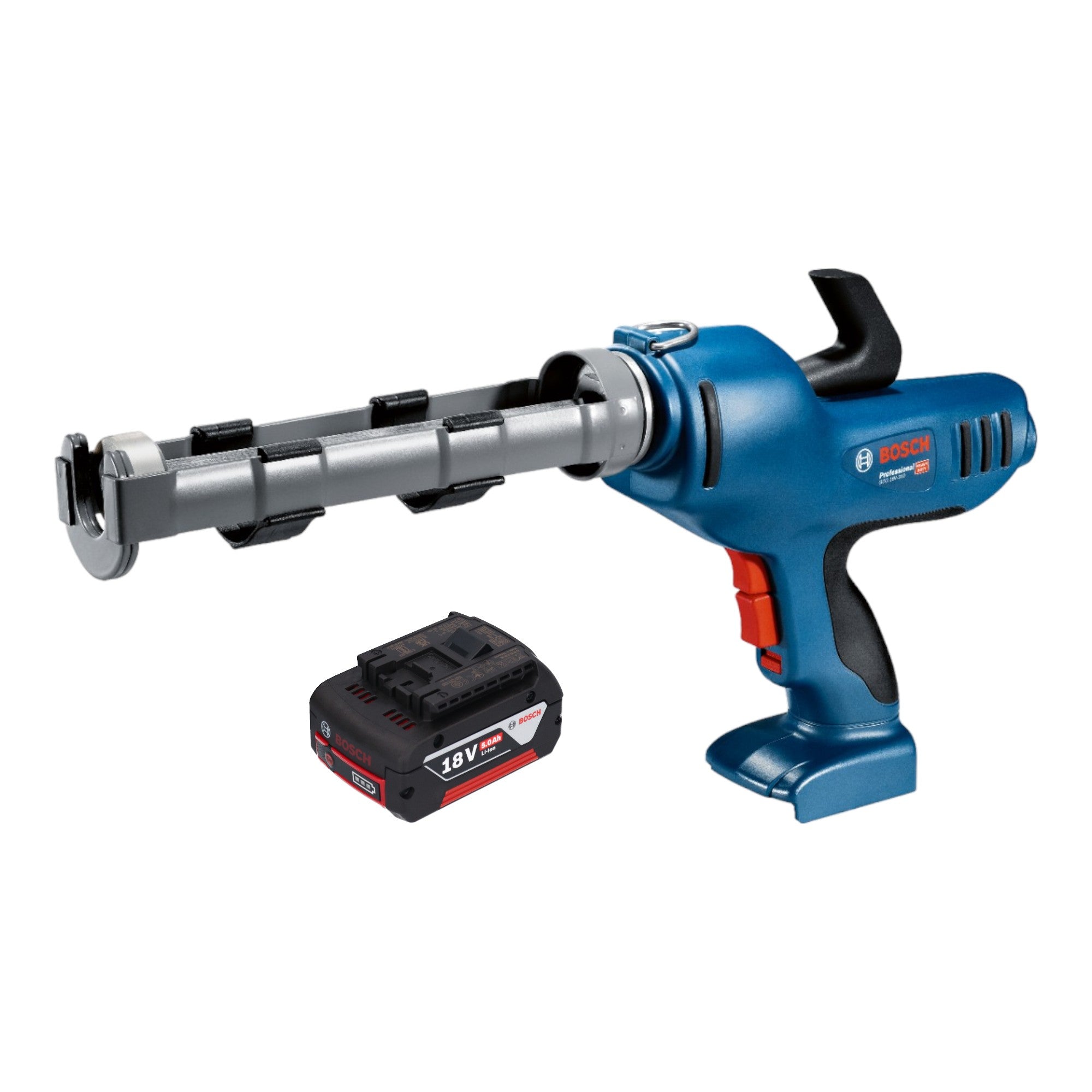 Bosch GCG 18V 310 Professional Akku Kartuschenpresse 18 V 310 ml 3 5 kN 1x Akku 5 0 Ah ohne Ladegeraet 0 - toolbrothers