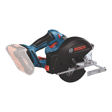 Bosch GKM 18V-50 Professional Scie circulaire portative métal sans fil 18 V 136 mm Brushless + 1x batterie ProCORE 4,0 Ah + chargeur + L-Boxx