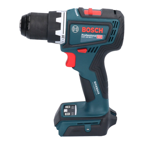 Bosch GSR 18V-90 C Profesjonalna akumulatorowa wiertarko-wkrętarka 18 V 64 Nm bezszczotkowa + 2x akumulator 4,0 Ah + ładowarka + L-Boxx