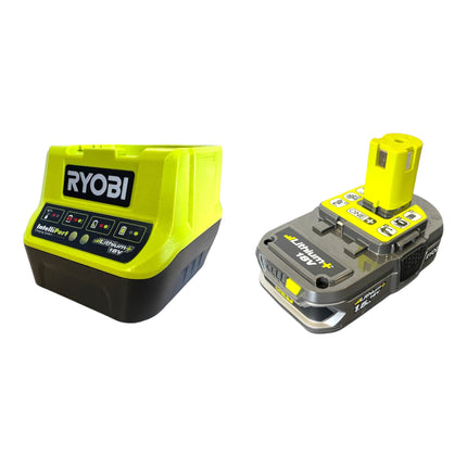 RYOBI RY18PSX10A-115 Podadora sin cable 18 V 10 cm sin escobillas + 1x batería 1,5 Ah + cargador