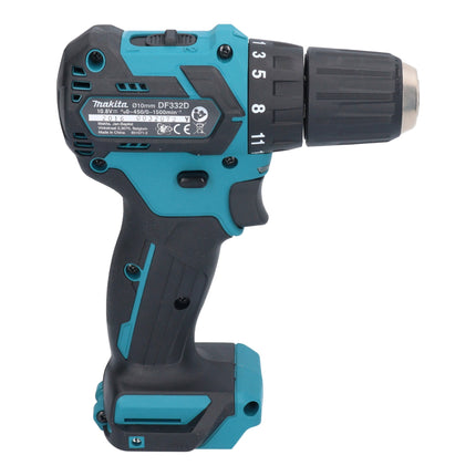 Makita DF 332 DZE cordless drill driver 12 V max. 35 Nm brushless + case - without battery, without charger