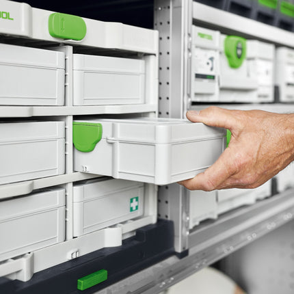 Festool Systainer SYS3 S 76 TRA 265 x 171 x 76 mm ( 577817 ) for small parts and accessories