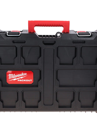 Milwaukee PACKOUT Mallette Toolbox 525 x 380 x 150 mm + insert pour visseuse à percussion 18V / perceuse-visseuse à percussion / perceuse-visseuse