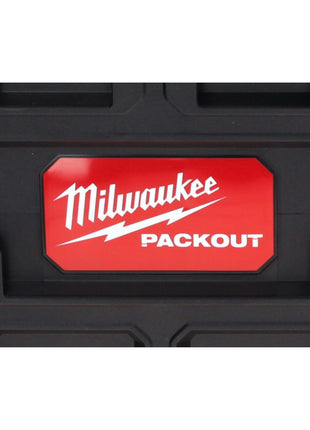 Milwaukee PACKOUT Mallette Toolbox 525 x 380 x 150 mm + insert pour visseuse à percussion 18V / perceuse-visseuse à percussion / perceuse-visseuse