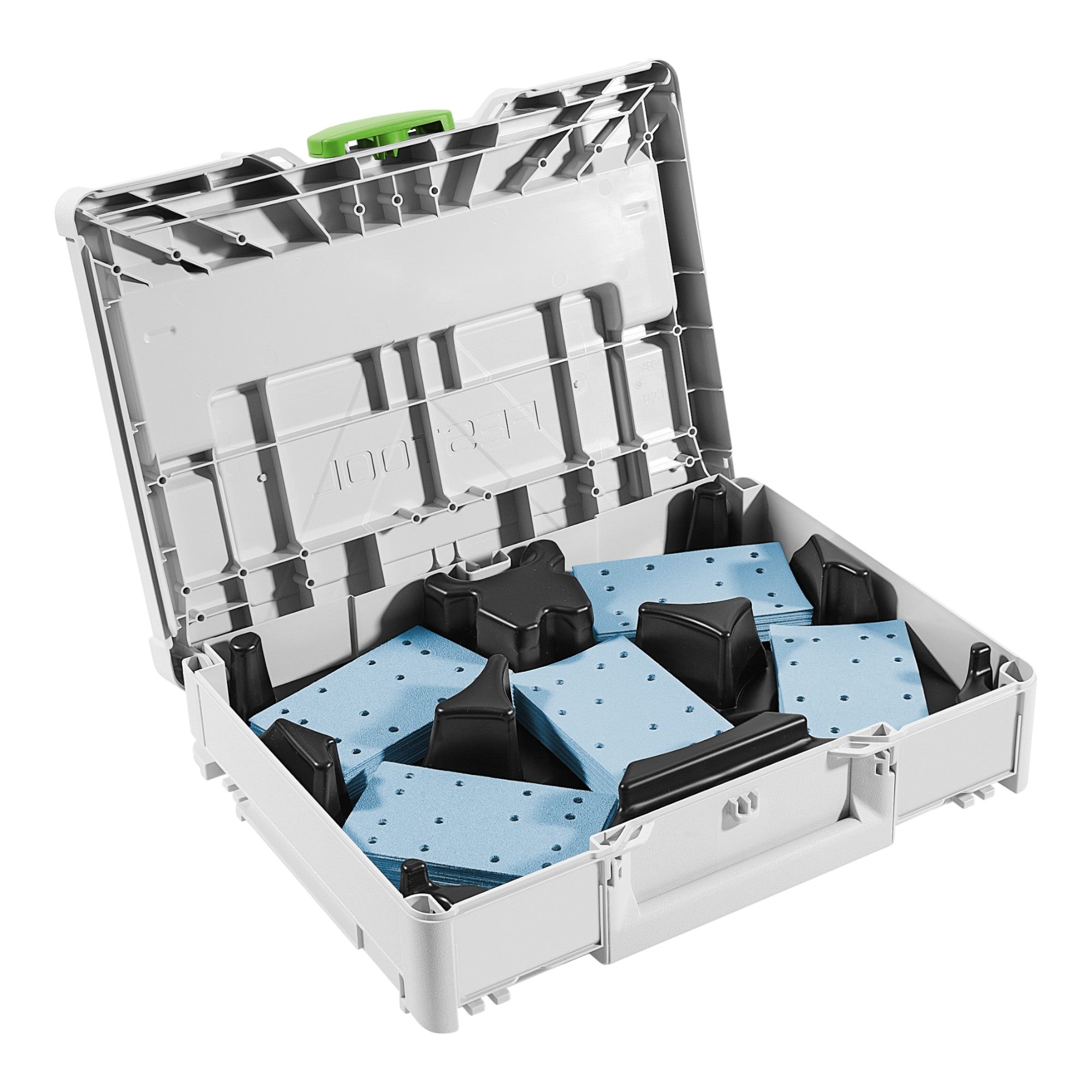 Festool SYS STF 80X133 GR Set Schleifmittel Set P60 P220 100 tlg 578194 fuer Schwingschleifer 80 x 133 mm Systainer 0 - toolbrothers