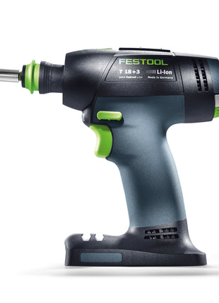 Festool T 18+3 Basic Akku Bohrschrauber 18 V 50 Nm Brushless Solo + Systainer + Systainer ToolBox SYS3 TB M 137