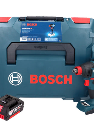 Bosch GDX 18V-210 C Professional Visseuse à chocs sans fil 18 V 210 Nm Brushless + 1x batterie 5,0 Ah + L-Boxx - sans chargeur