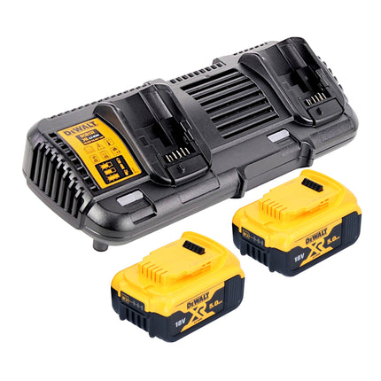 Cortacésped a batería DeWalt DCMW 564 P2 36 V (2x 18 V) 48 cm sin escobillas + 2x batería 5,0 Ah + cargador