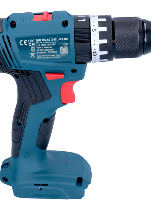 Bosch GSB 18V-45 Taladro percutor inalámbrico profesional 18 V 45 Nm sin escobillas + 1x batería 2,0 Ah - sin cargador