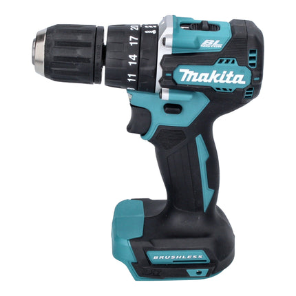 Makita DHP 487 SF1K Perceuse-visseuse à percussion sans fil 18 V 40 Nm Brushless + 1x batterie 3,0 Ah + chargeur + coffret