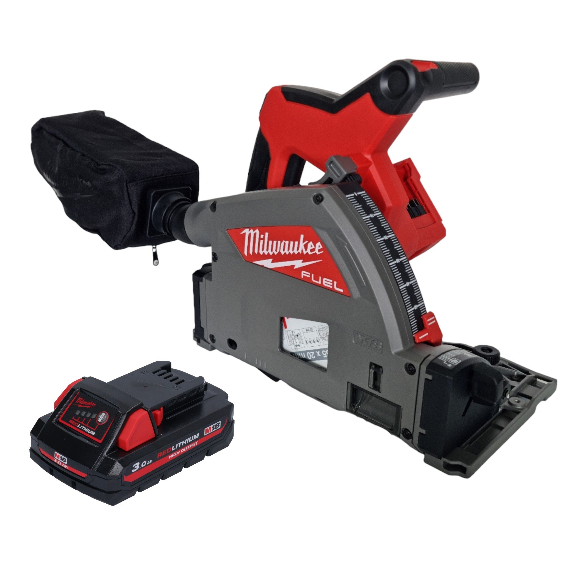 Milwaukee M18 FPS55 301 Akku Tauchsaege 18 V 165 mm Brushless 1x Akku 3 0 Ah ohne Ladegeraet 0 - toolbrothers