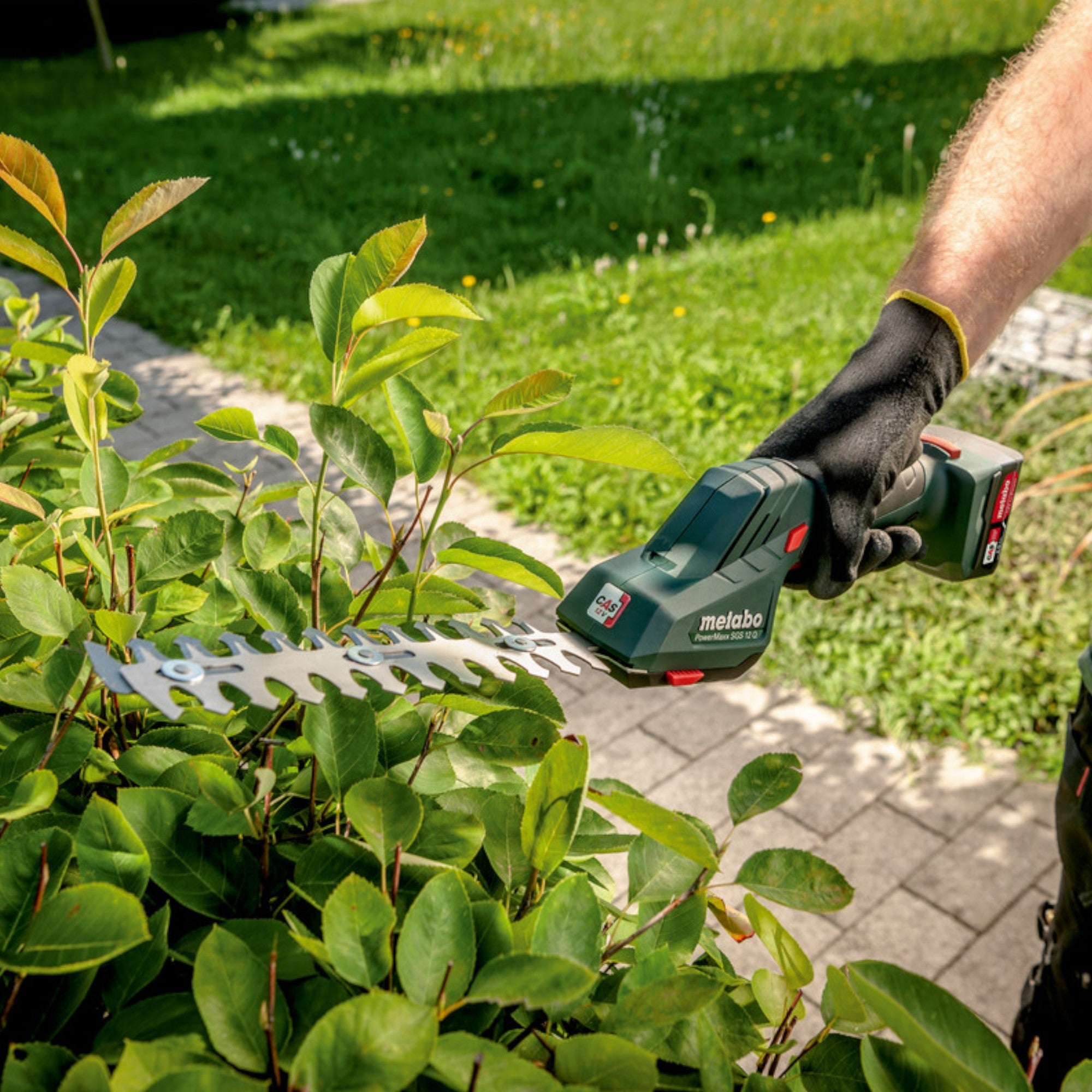 Metabo PowerMaxx SGS 12 Q Akku Gras und Strauchschere 12 V 601608500 1x Akku 2 0 Ah Ladegeraet Tasche 3 - toolbrothers