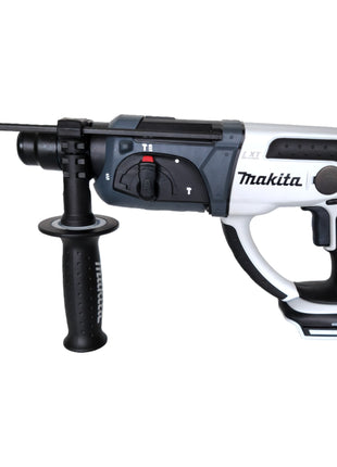 Taladro percutor inalámbrico Makita DHR 202 F1W 18 V 20 mm 2,0 J blanco + 1x batería 3,0 Ah + estuche - sin cargador