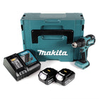 Makita DDF 459 RGJ Akku Bohrschrauber 18V 45Nm im Makpac + 2x 6,0 Ah Akku + Ladegerät - Toolbrothers