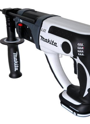 Makita DHR 202 RFW Marteau perforateur sans fil 18 V 20 mm 2,0 J blanc + 2x batterie 3,0 Ah + chargeur + coffret