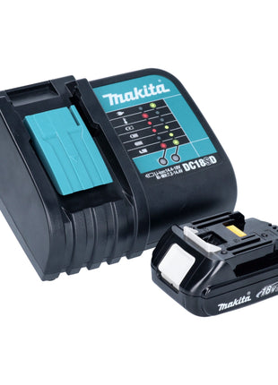 Makita DJV 180 SY1XJ Scie sauteuse sans fil 18 V 135 mm + 1x batterie 1,5 Ah + chargeur + Makpac