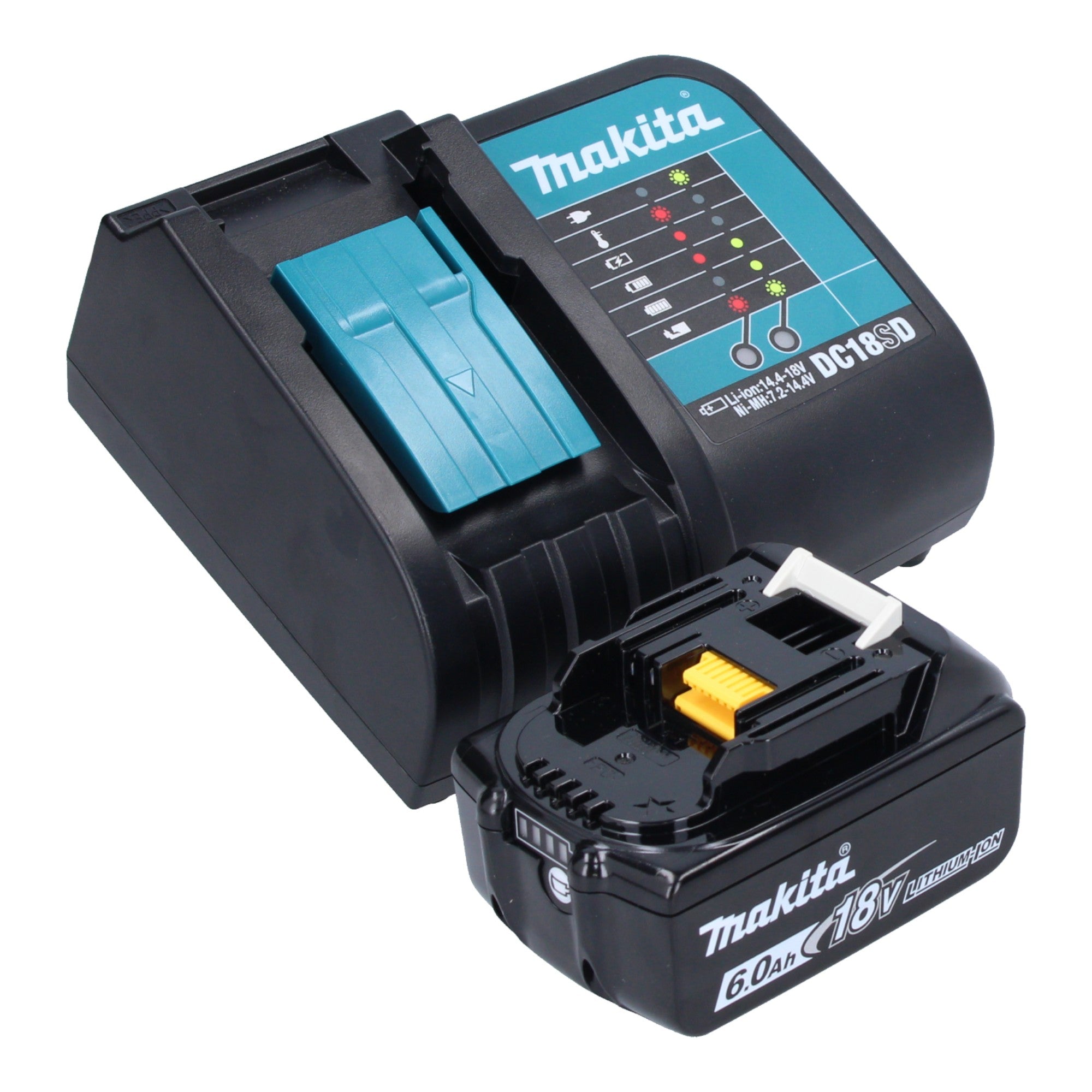 Makita DJV 180 SG1XJ Akku Stichsaege 18 V 135 mm 1x Akku 6 0 Ah Ladegeraet Makpac 3 - toolbrothers