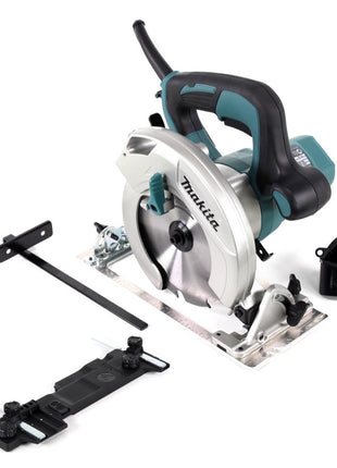 Makita HS 6601 Elektro Handkreissäge 1050 W / 165 mm + Makita Führungsschienenadapter E - Toolbrothers