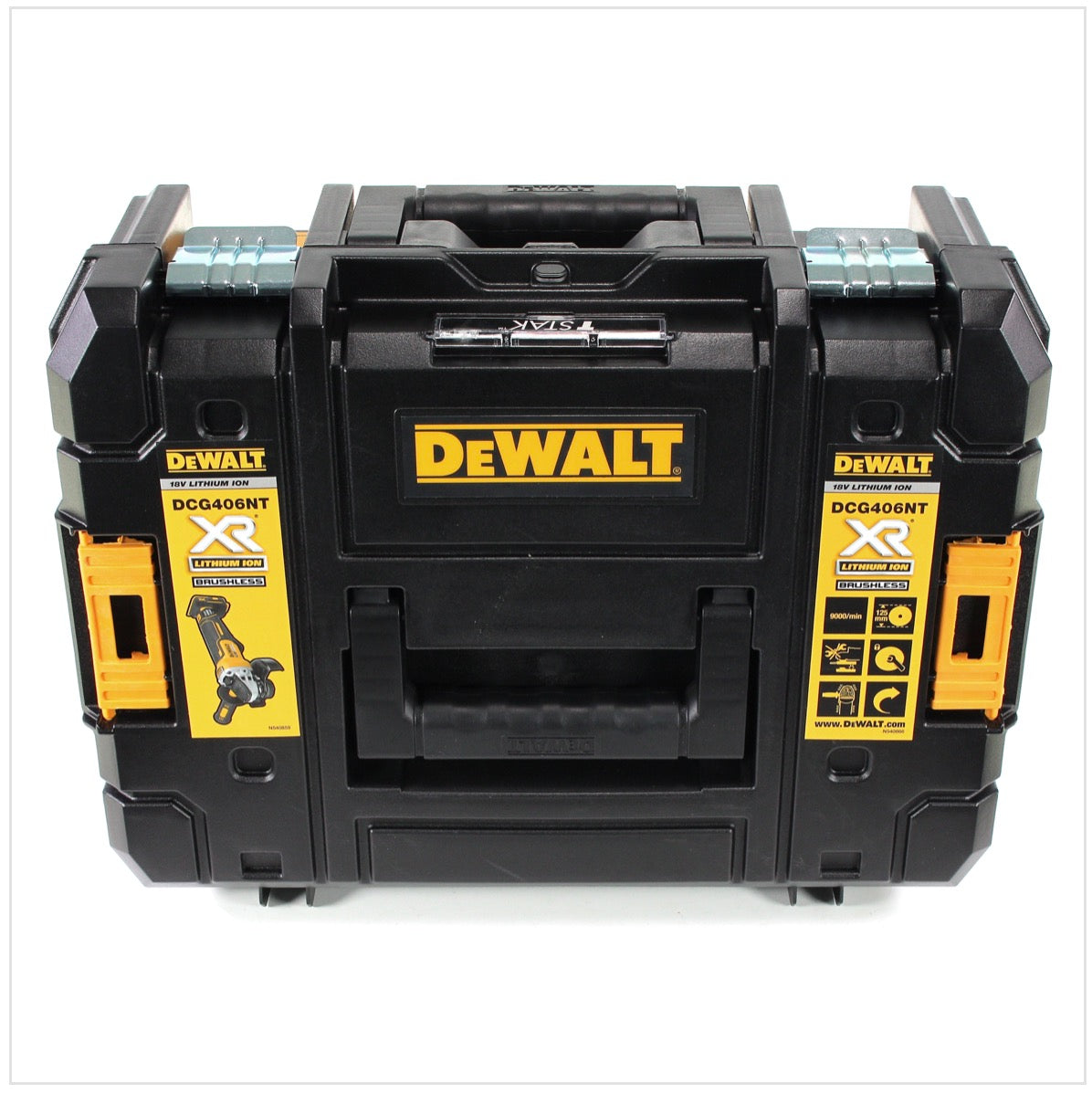 DeWalt DCG 406 NT Akku Winkelschleifer 18V 125mm Brushless Solo TSTAK DeWalt DCL 040 18V XR Li Ion Akku Lampe 4 - toolbrothers