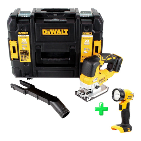 DeWalt DCS 334 NT Seghetto alternativo a batteria 18V in valigetta T-STAK - senza batteria, senza caricabatterie