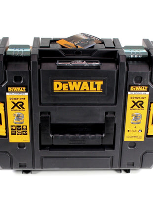 Lijadora excéntrica batería DeWalt DCW 210 NT 18V 125mm solo sin escobillas + TSTAK + lámpara batería DeWalt DCL 040 18V XR Li-Ion