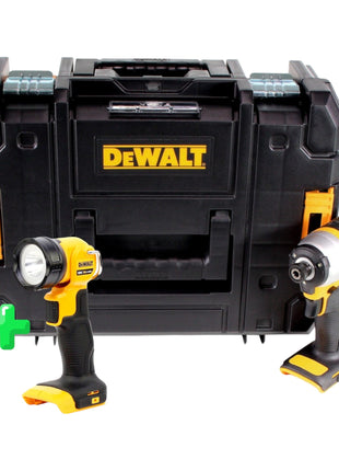 DeWalt DCF 809 NT Clé à choc 18 V Brushless Li-Ion Solo en boîte T-STAK + DeWalt DCL 040 18V XR Li-Ion Lampe rechargeable