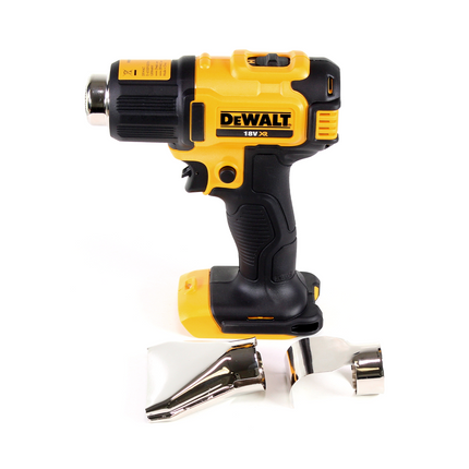 DeWalt DCE 530 N Pistolet à air chaud 18V 530C Solo + réflecteur + lampe rechargeable DCL 040 18V XR Li-Ion DeWalt