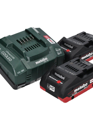 Metabo BS 18 LTX BL I perceuse-visseuse sans fil 18 V 130 Nm sans balais + 2 batteries LiHD 4,0 Ah + chargeur