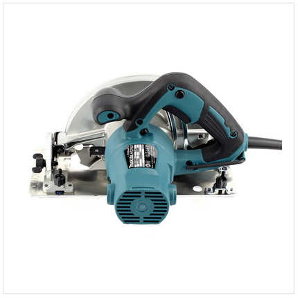 Makita HS 7601 J 1200 W Handkreissäge im Makpac mit 190 mm MForce Sägeblatt + Makita Führungsschienenadapter C - Toolbrothers